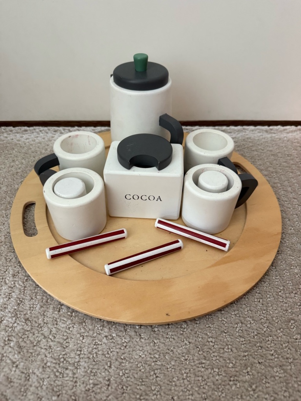 Hearth & Hand with Magnolia Wooden Kids Cocoa Set by Target and Joanna Gaines